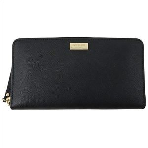 Kate Spade Newbury Lane Neda Midnight ClutchWallet